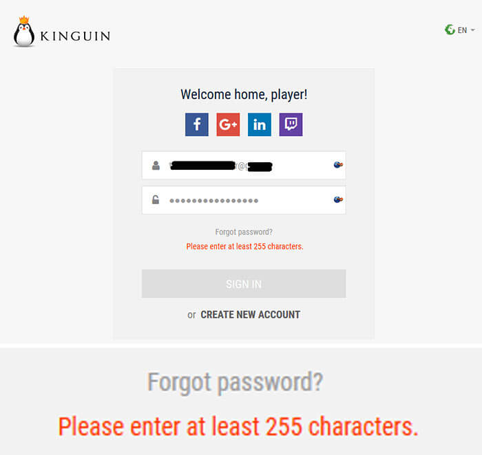 The Longest Password