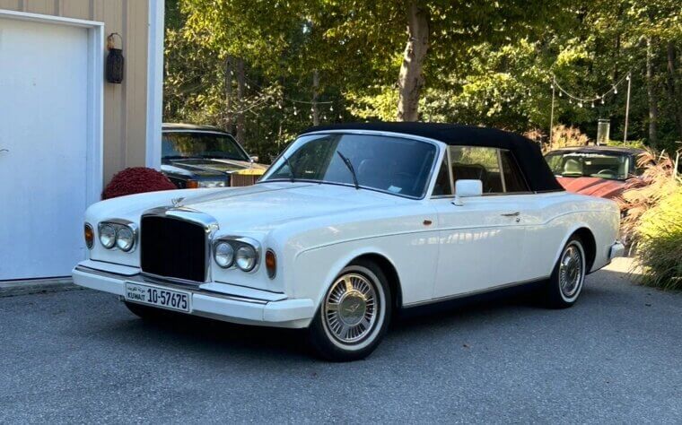 1989 Bentley Continental: $55,000