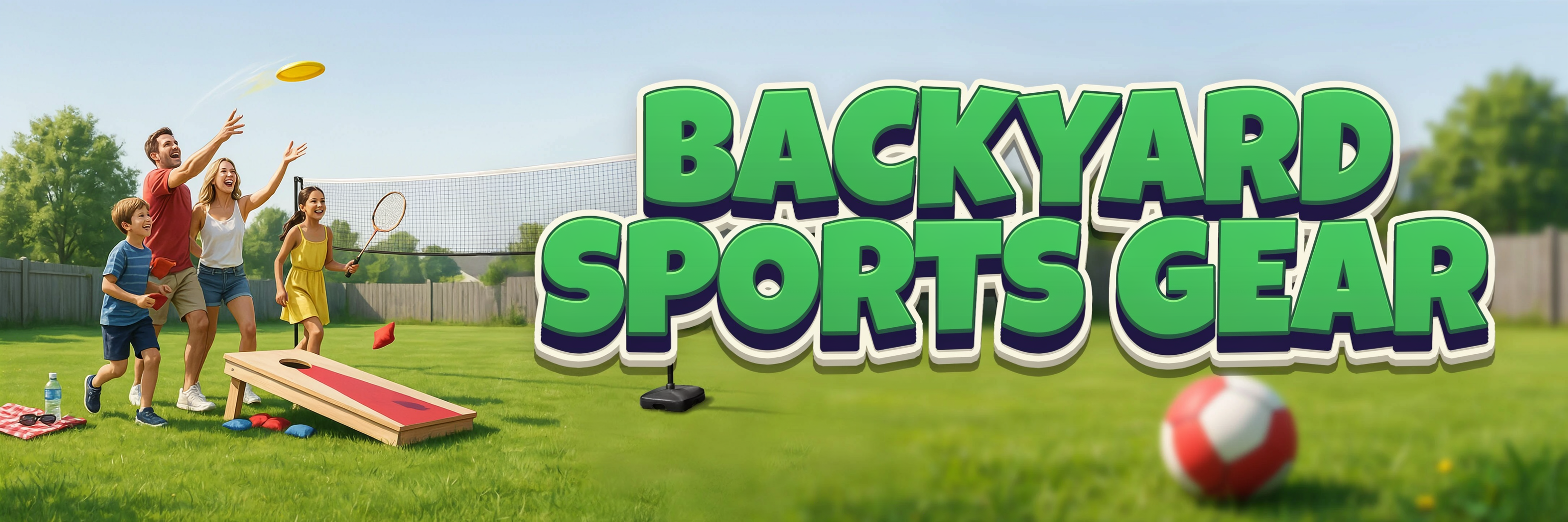 Backyard Sports Gear That Gets the Whole Family Off the Couch This Summer