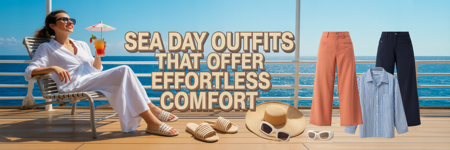 Sea Day Outfits That Feel Like Pajamas but Look Cruise-Ready