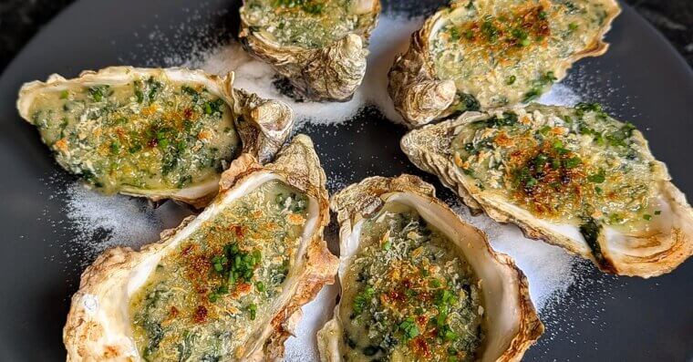 Oysters Rockefeller