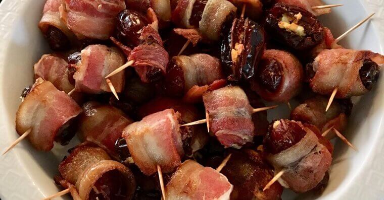 Bacon-Wrapped Dates
