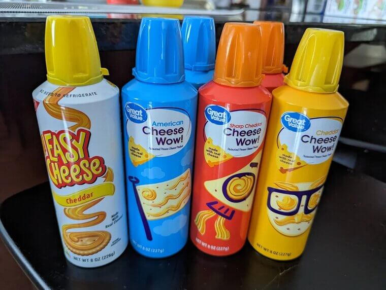 Spray Cheese