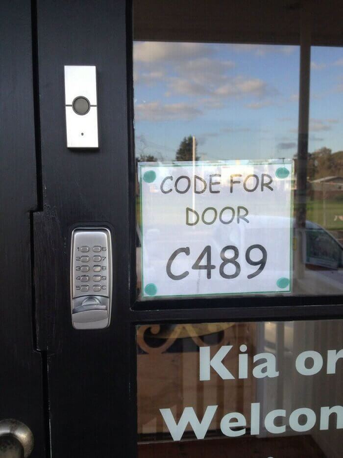 "Hey, Come in and Take Our Things! "