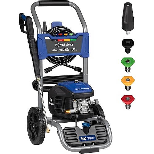 Powerful Electric Pressure Washer that Tackles Any Outdoor Cleaning Job. 