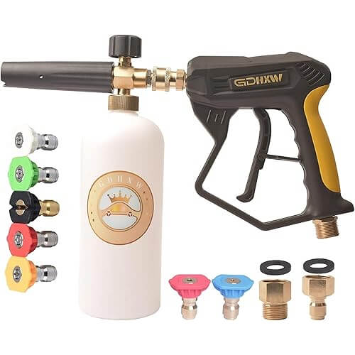 Efficient Pressure Washer Gun Kit that Makes Car Washing Easy. Now 10% Off!