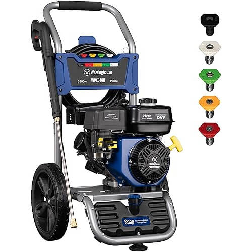 Premium Gas Pressure Washer that Delivers Professional Results. 