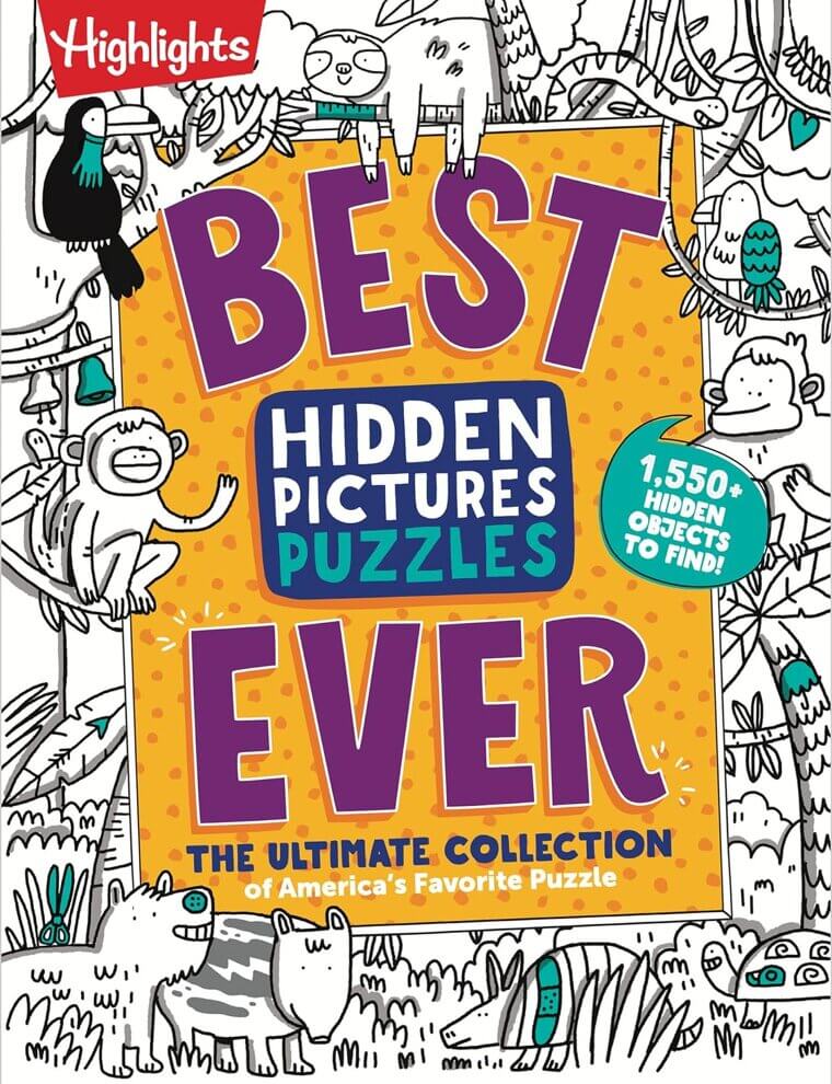 Hidden Pictures Puzzle Book: 1,500+ Objects & Fun for All Ages!