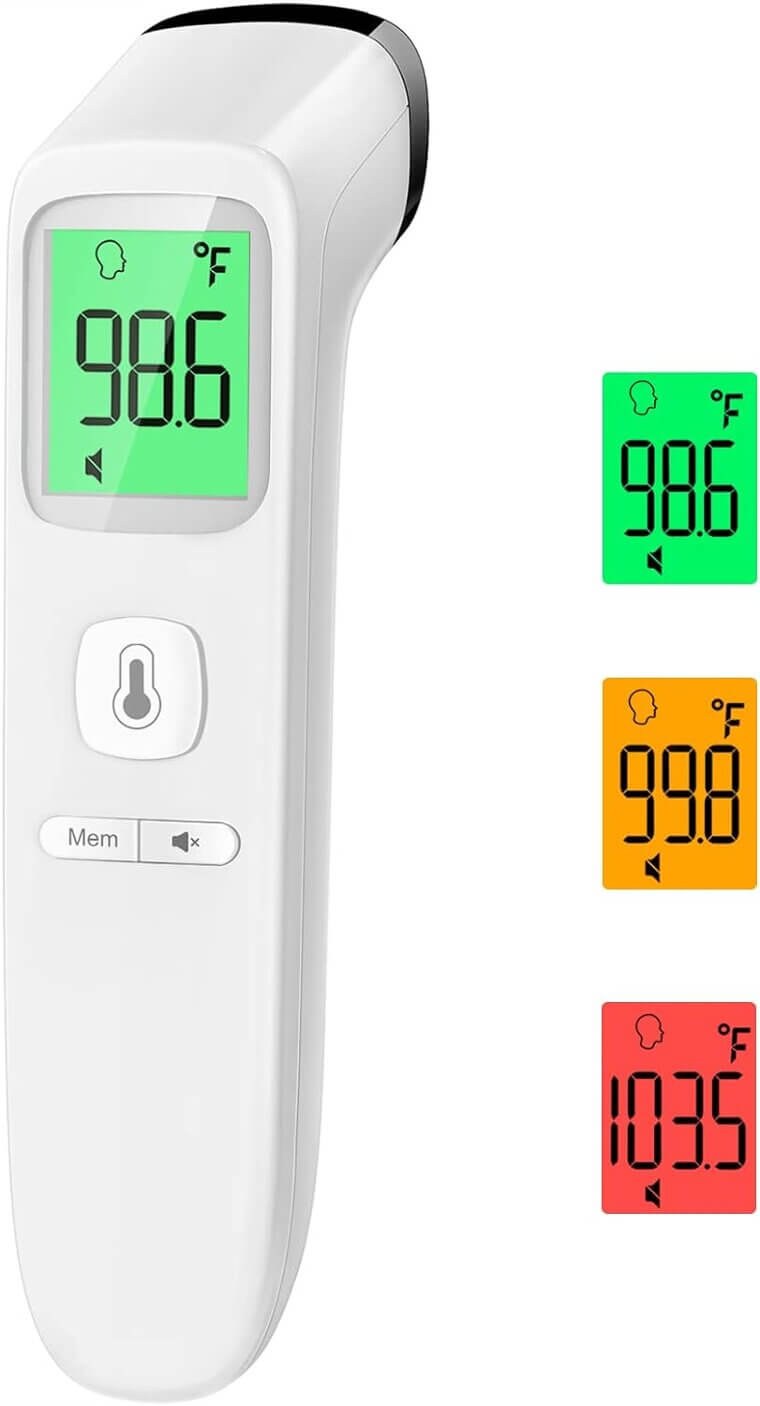 No-Touch Thermometer - Fast, Accurate, Easy for Families - Enjoy 33% Off!