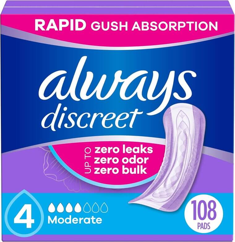 Always Discreet Pads - Comfort & Confidence for Women