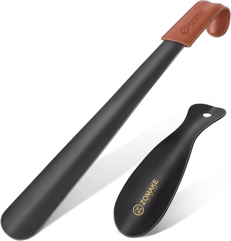 ZOMAKE Long Shoe Horn - Effortless Shoe Wearing for Seniors