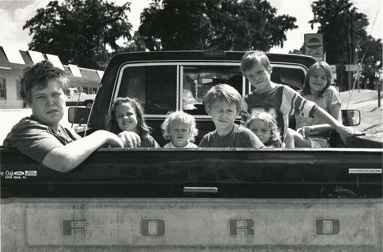 Riding in the Back of a Pickup Truck