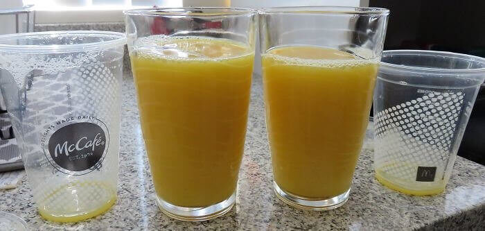 The Difference Between A Small And A Medium Size Juice