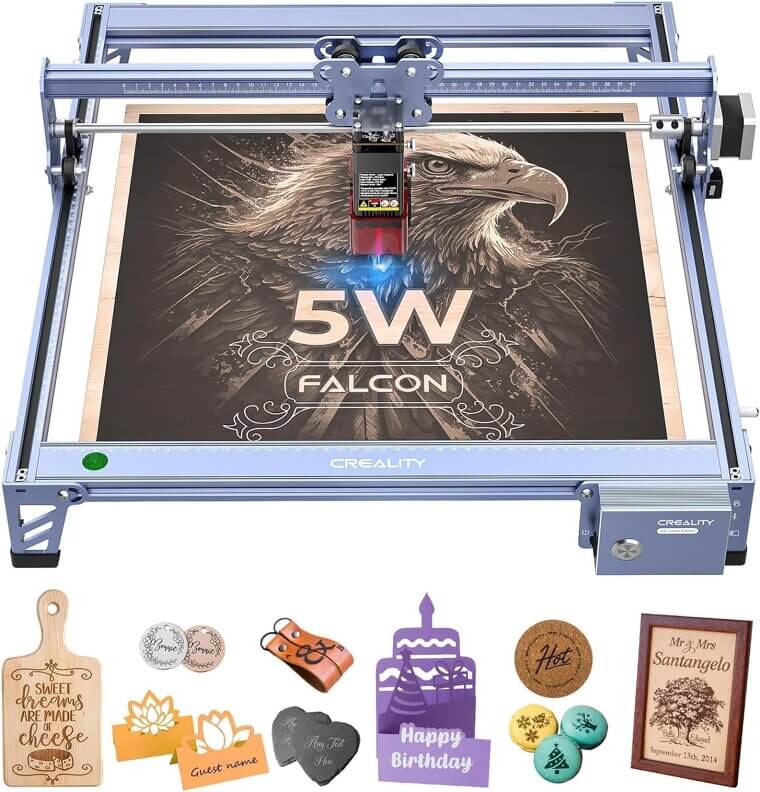 Creality Falcon Laser Engraver - Precision Cutting for Creative Minds - Now 34% Off!