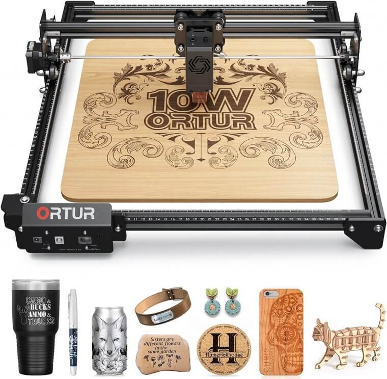 Ortur Laser Engraver - High Precision DIY Cutter 