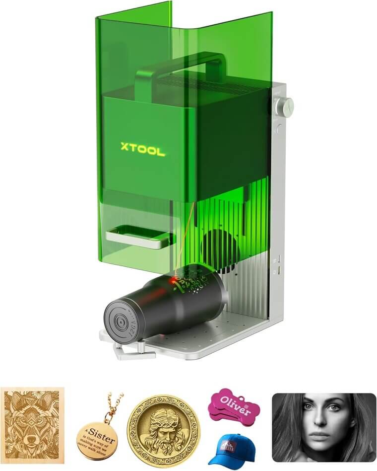 xTool F1 Laser Engraver - Lightning Fast, Dual Laser Power - Now 41% Off!