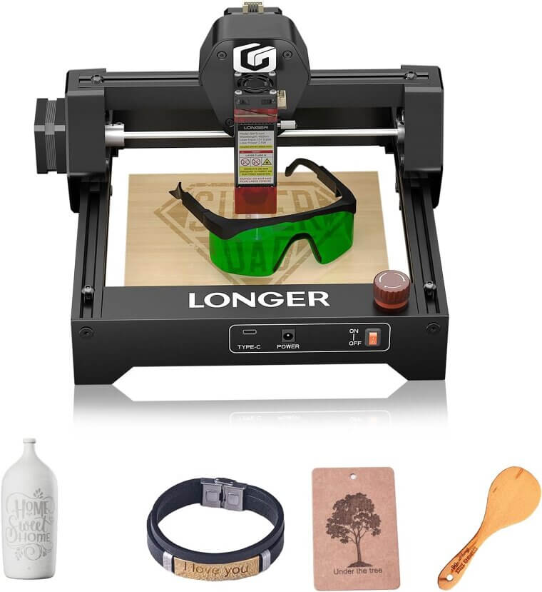 LONGER Ray5 Mini Laser - High-Speed Precision Engraver 