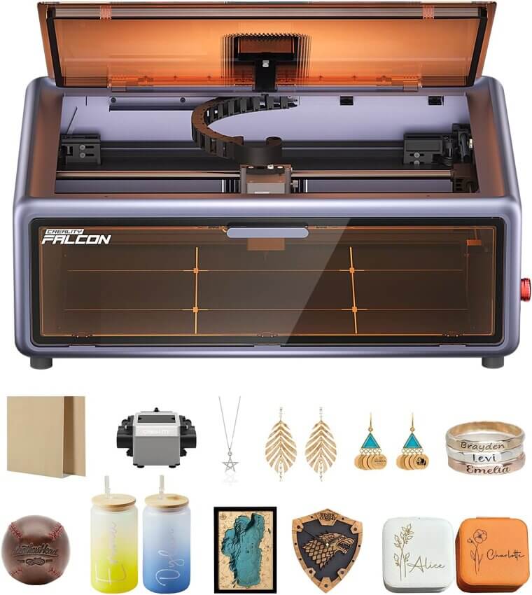 Creality Falcon A1 Laser Engraver - Fast, Precise, and User-Friendly 