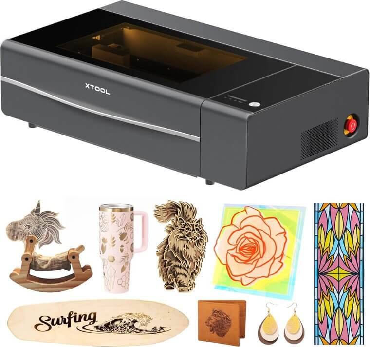 xTool P2S Laser Cutter - Smart Engraving & Cutting, Perfect for Creatives! - 28% Off!