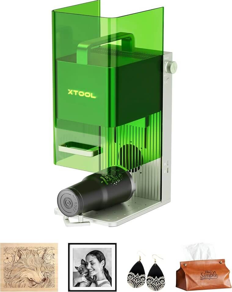 xTool F1 Lite - Lightning Fast Laser Engraver for Creative Projects 