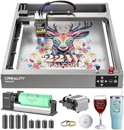 CREALITY Falcon2 Laser Engraver - Precision for All Your Projects 