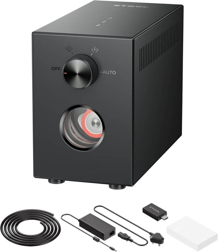 xTool Air-Compress Assist - Boost Your Laser Cutting Efficiency 