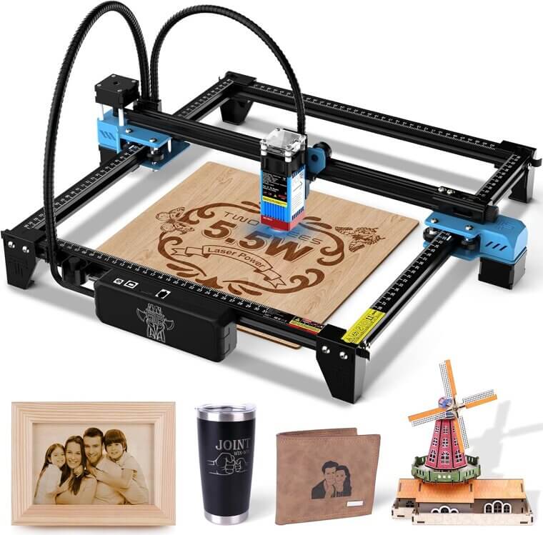 Twotrees Laser Engraver - Fast, Precise, Versatile 