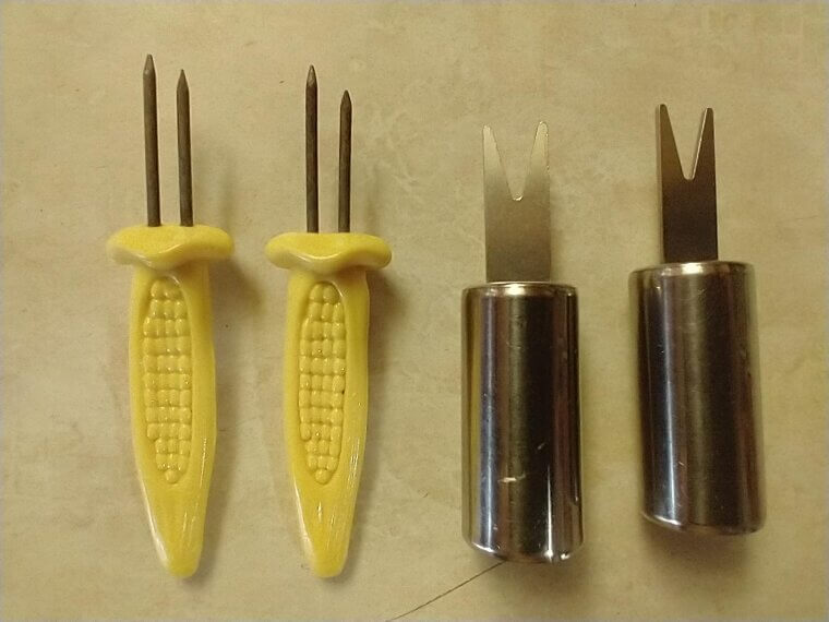 The Useful Corn Cob Holder