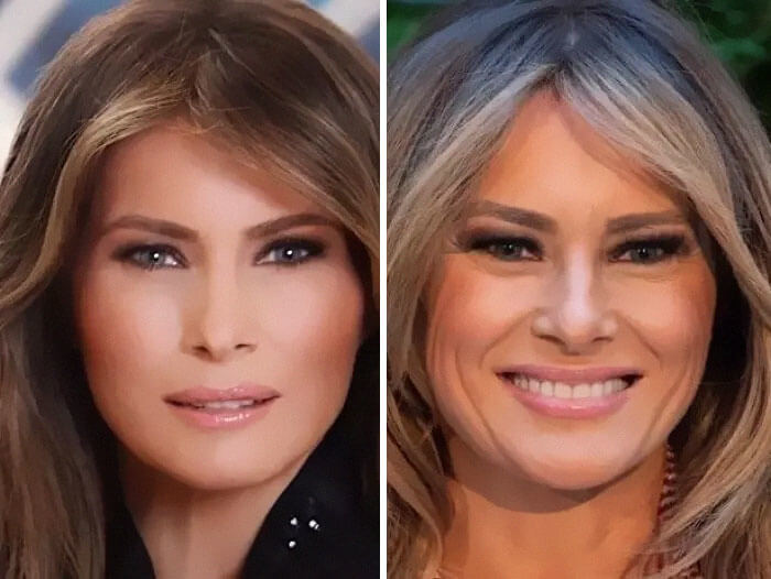 Retrato De Melania Trump