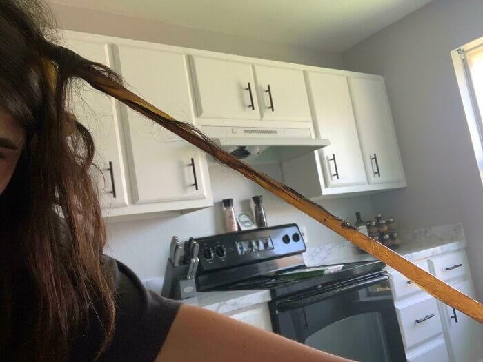 It Must Have Been Her Lucky Day