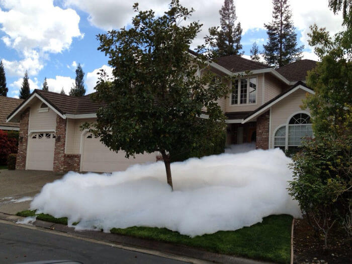 That Was Way Too Much Soap