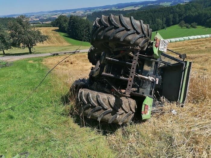 "Well I Flipped A Tractor"