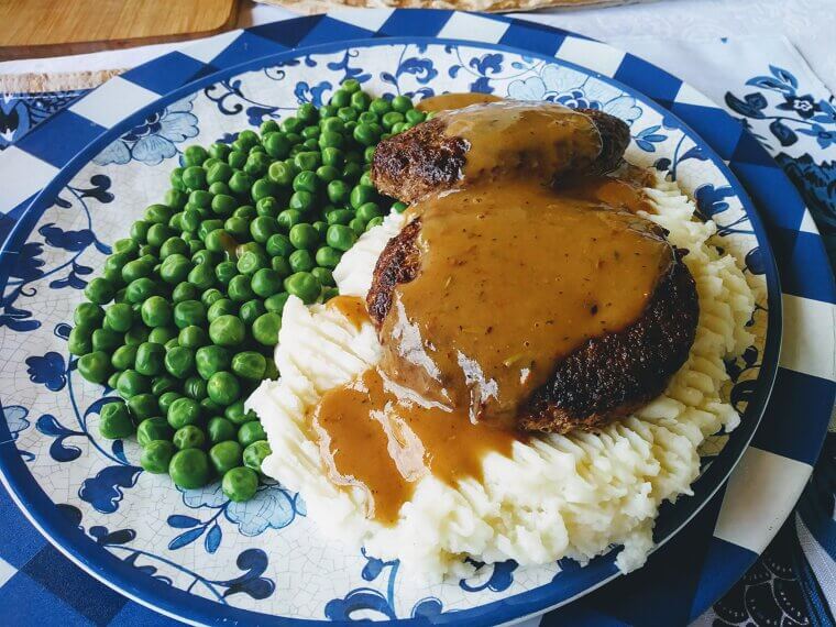 Hamburger Patties With Sides