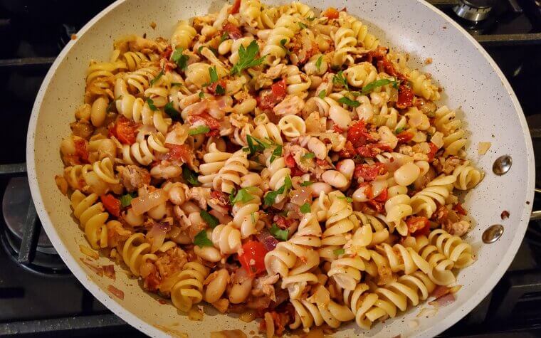 Pasta Salad With Tuna Or Beans