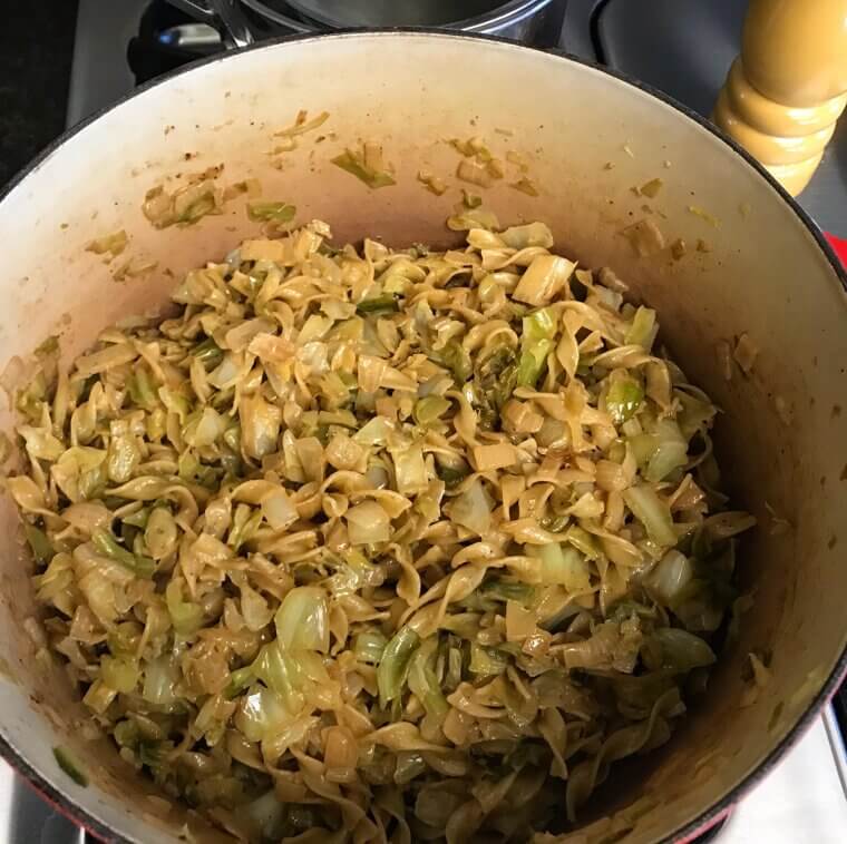 Cabbage and Noodles