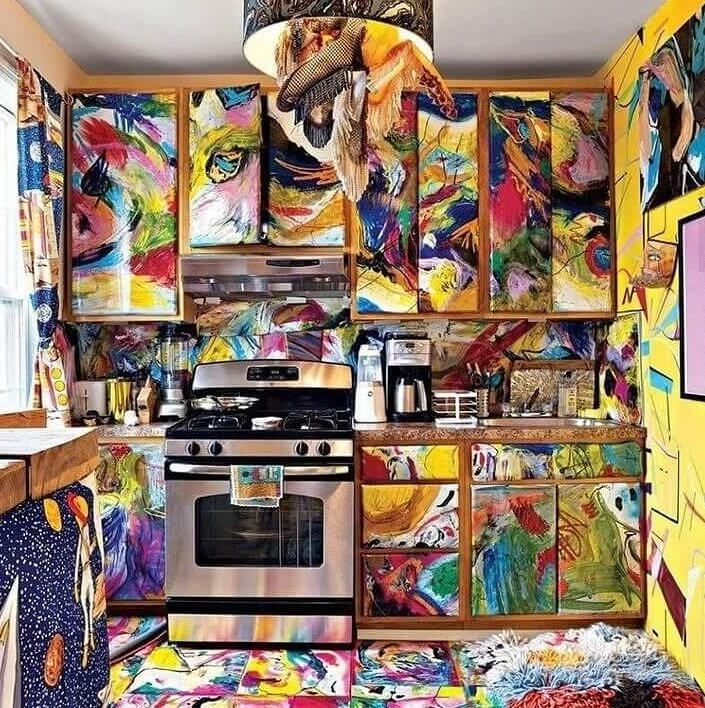 Did Crayola Sponsor This Kitchen?