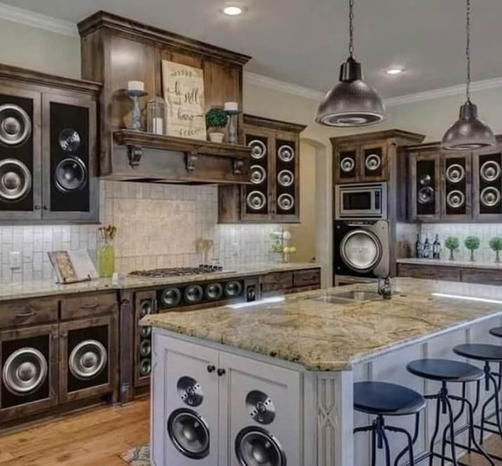 In This Kitchen, It's All About That Bass