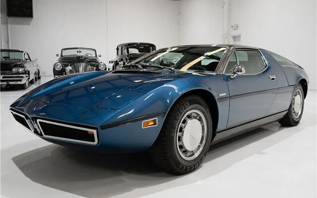 1973 Maserati Bora Coupe - $189,900