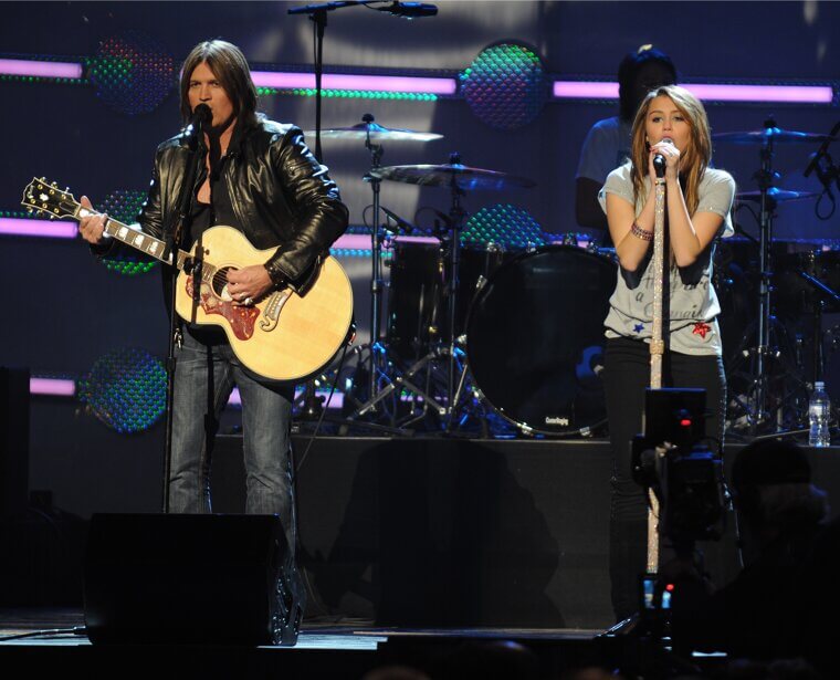 Billy Ray Cyrus and Miley Cyrus: Country and Pop Stars