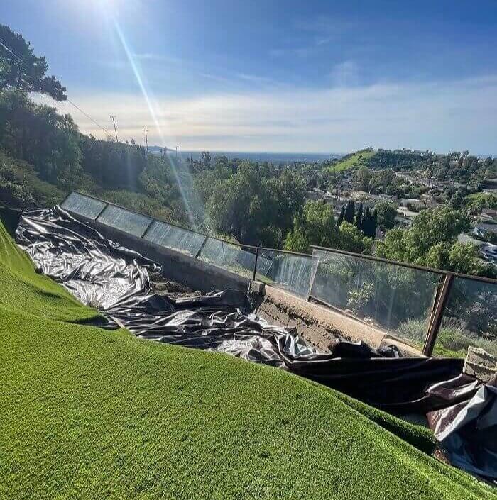 Hillside Properties and Rainstorms Don't Mix