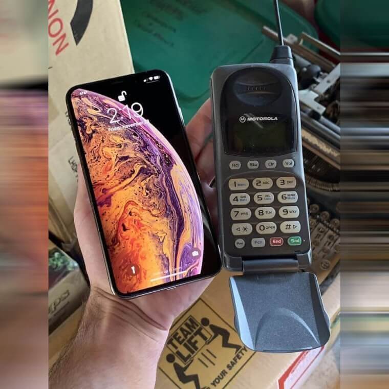 New Phone vs. Old Phone