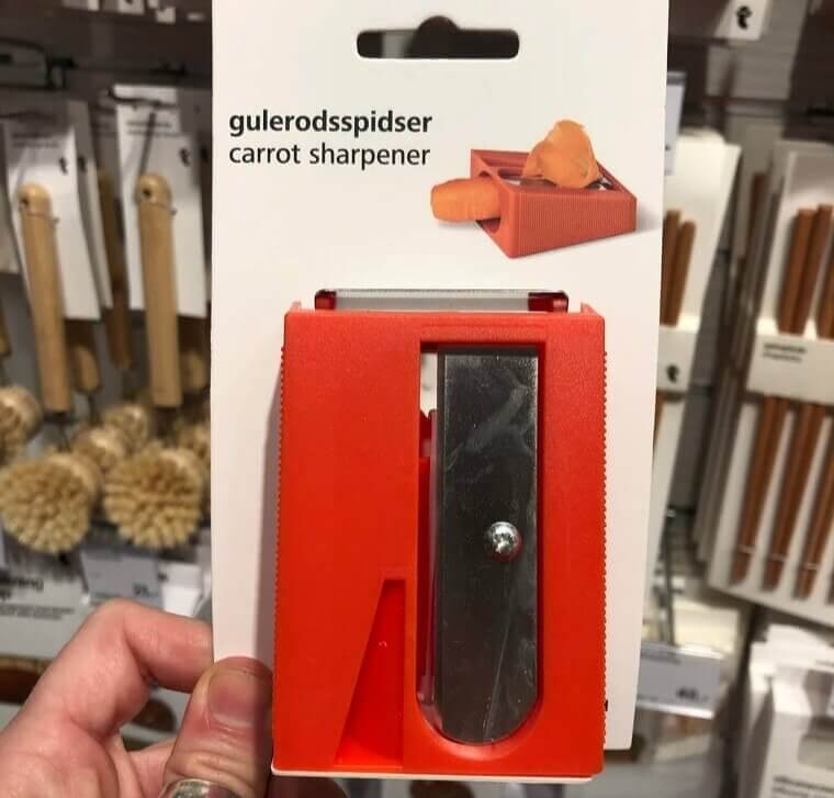 Carrot Sharpener