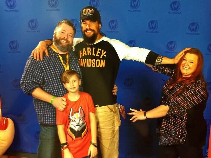 Aquaman Stole the Spotlight in This Family Photo