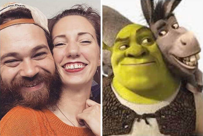 A Boyfriend Strikes Gold With Shrek-Themed Romance