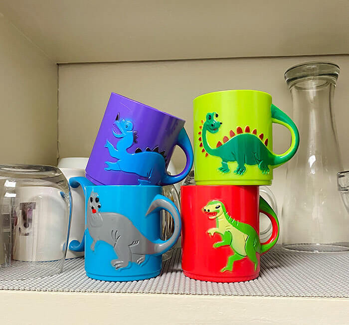 A Husband's Taste for Prehistoric Mugs