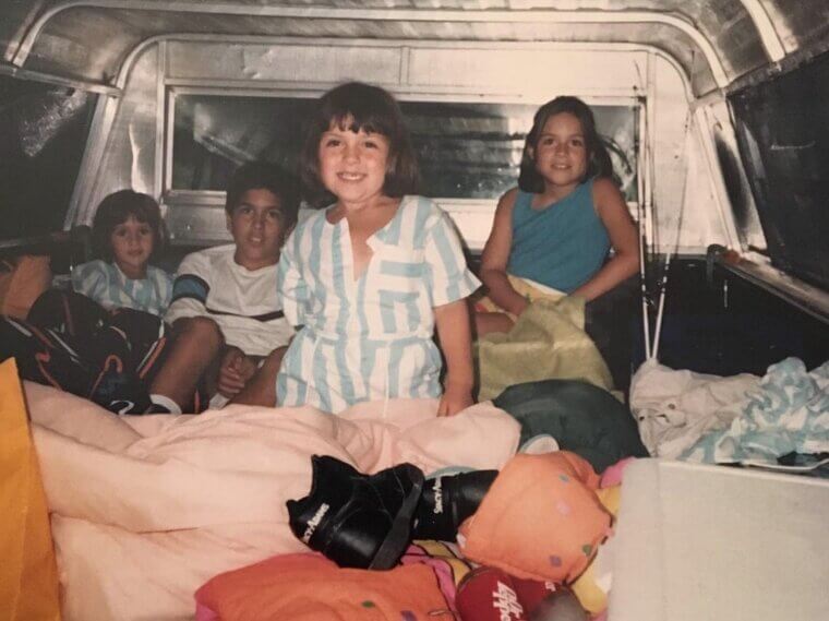 Riding in a Pickup Truck Bed