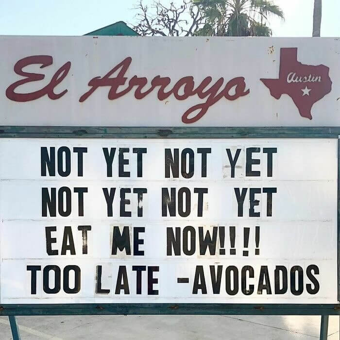 The Never-Ending Avocado Conundrum