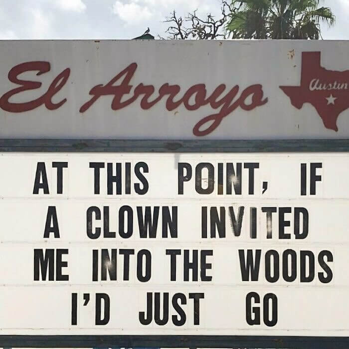 Being Tempted by the Clowns