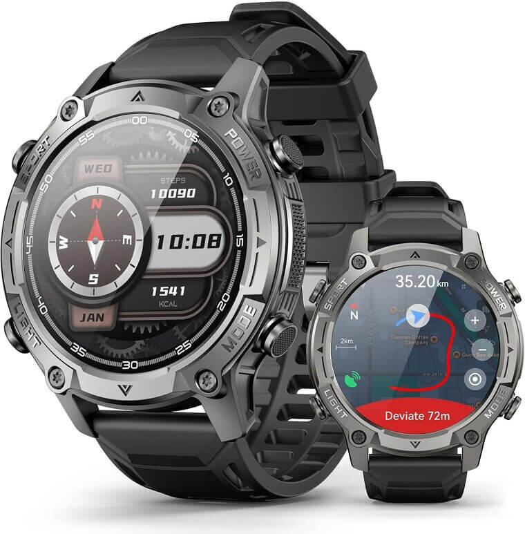 2026 AI Smart Watch - GPS, Waterproof, 21-Day Battery - Now 35% Off!