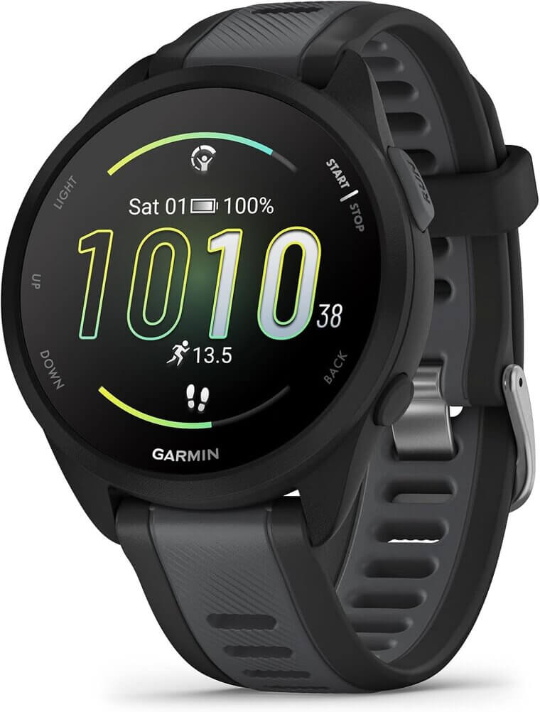 Garmin Forerunner 165 - Train Brilliantly with AMOLED Display & Recovery Insights - Now 20% Off!